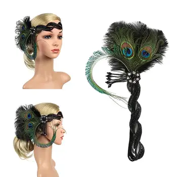 

Hairband Pearl Tassel Beautiful Performance Decor Makeup Headband Feather Hairband Promotion