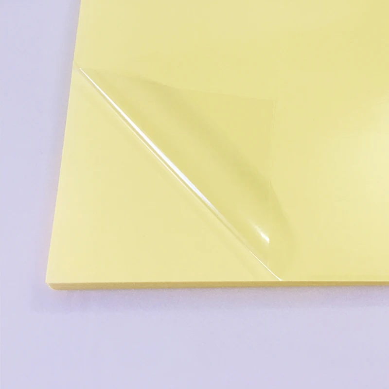 100 Sheets A4 PVC Sticker Vinyl Sticker Transparent Clear Sticker For Laser  Printer Lamination Film Strong Adhesive - Price history & Review, AliExpress Seller - Amanda's Super Market