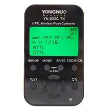 AABB-YONGNUO YN-622C-TX, E-TTL беспроводной контроллер вспышки для Canon, YN622C-TX