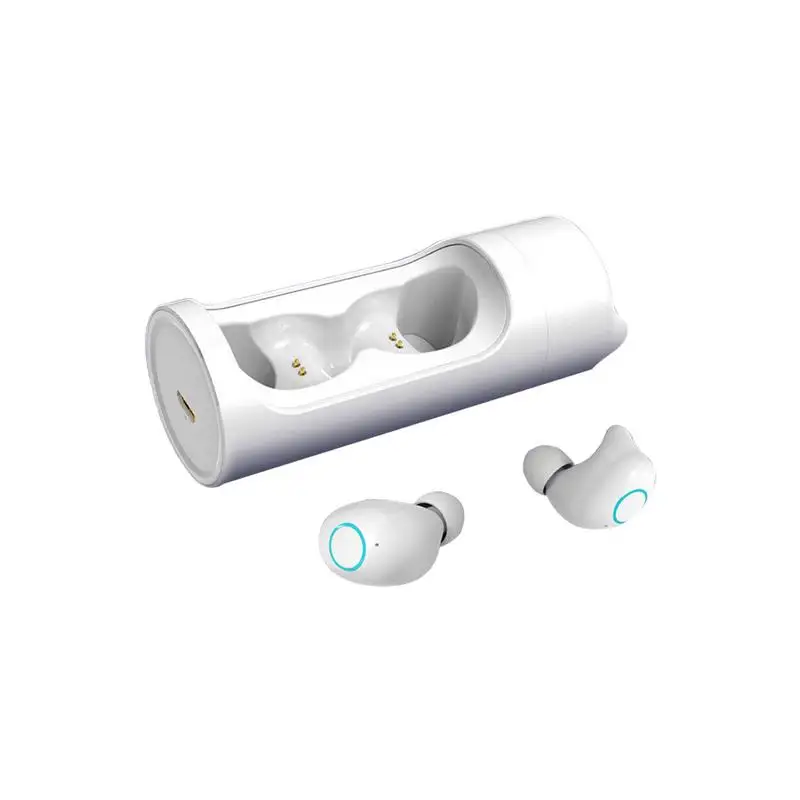

TWS Bluetooth V5.0 Headphones Sports Wireless Stereo Earbuds Mini In-Ear Dual Microphones With Charging