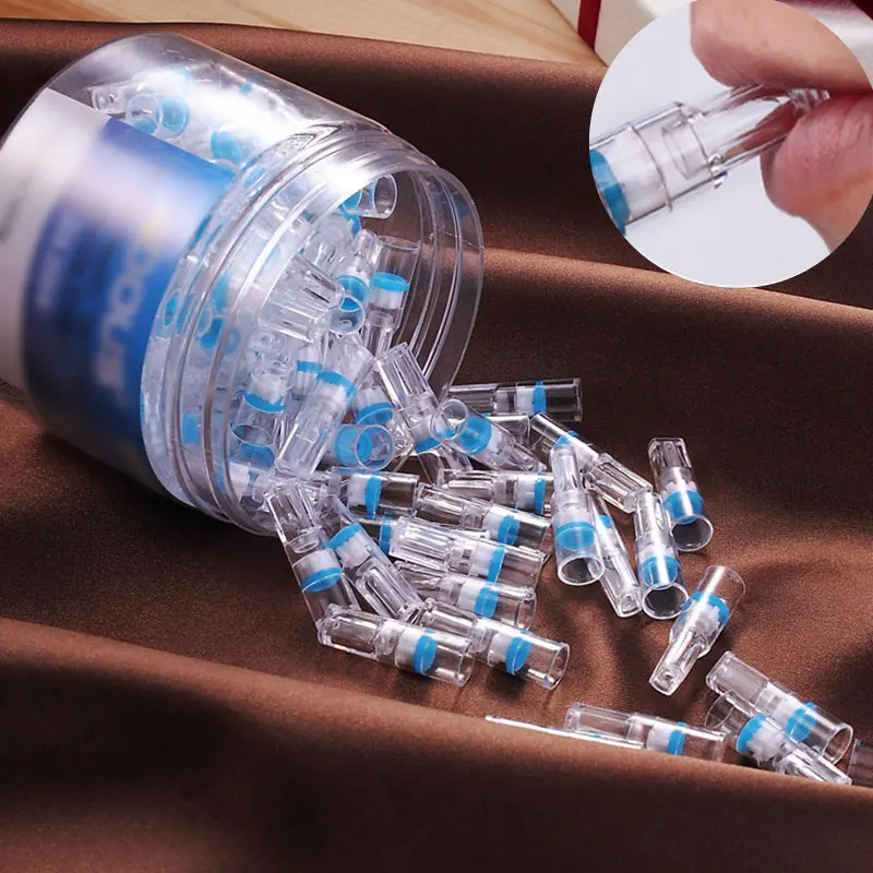 

100Pcs Non-toxic Plastic Cigarette Filter Cleaning Accessories Boyfriend Gift Cigarette Disposable Filter
