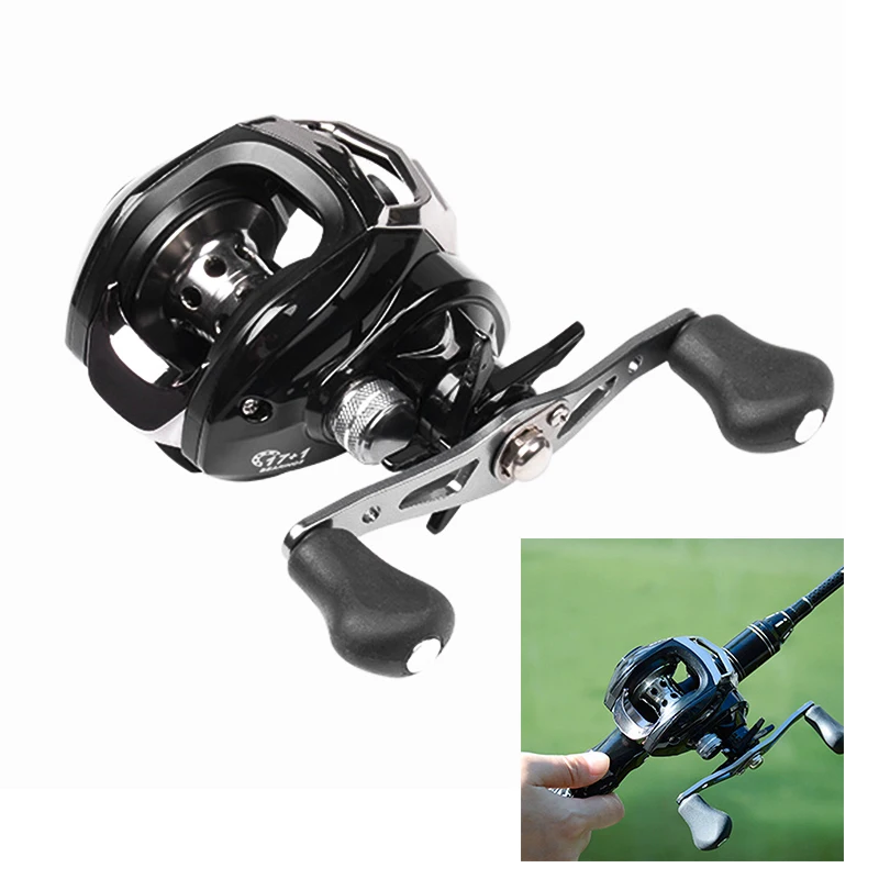 

Large Spinning Reel Baitfeeder Saltwater Surf Catfish Fishing Lightweight 17+1BB