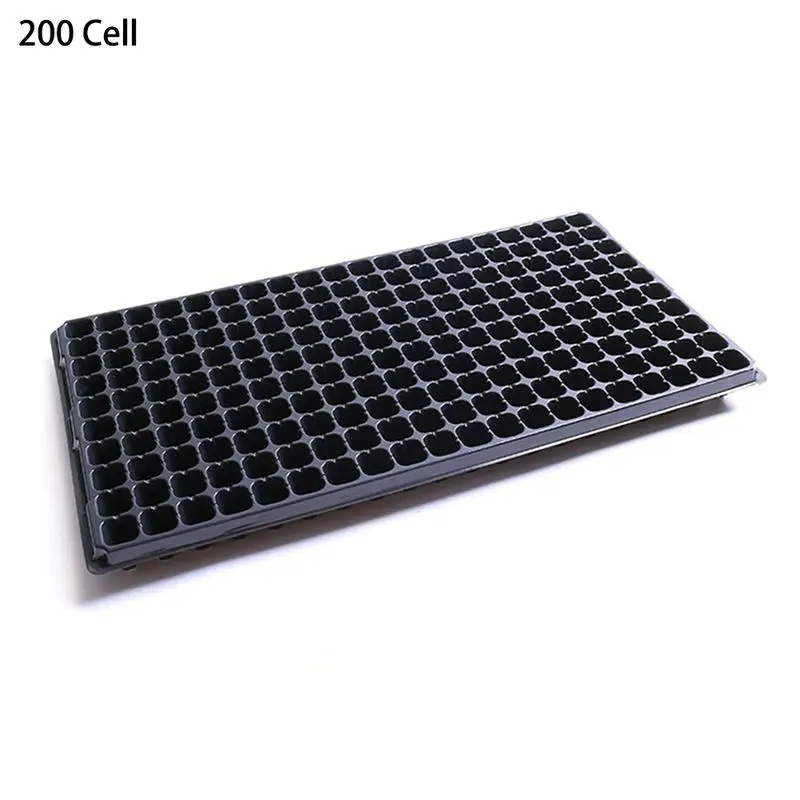 200 Cell Seedling Starter Trays For Seed Germination Plant US
