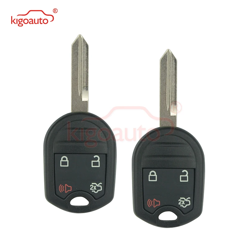 Чехол для ключей Kigoauto 2 шт. 4 кнопки FO38 blade 164-R8073 Ford Edge ession Fusion Mustang 2007 2008 2009 2010 2011