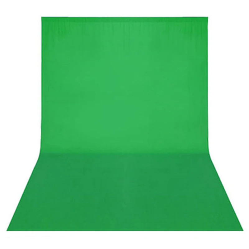 Фон для фотосъемки в студии 1 8x2 8 m chroma key с зеленым экраном | Электроника
