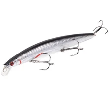 7.118cm Saltwater Fishing Lure Big Minnow 3 hooks Peche Bass Bait
