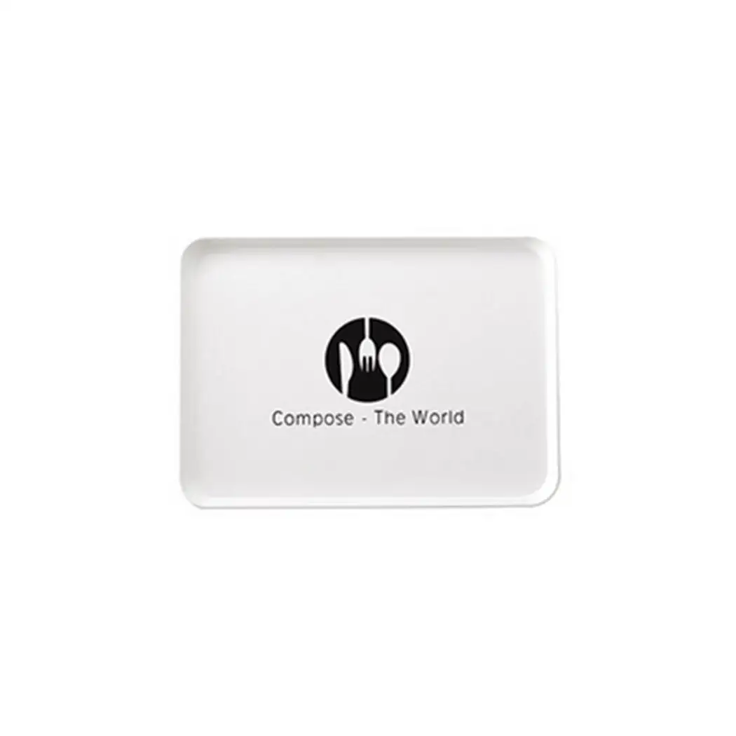 Simple Storage Tray Plate Restaurant Kitchen Living Room Fruit Can be utilized store objects. Tea | Дом и сад