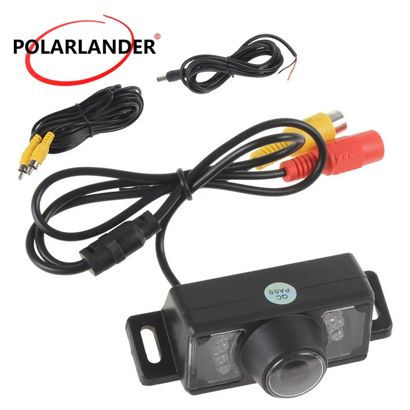 hot!! IP68 Waterproof 7 IR Lights Short License plate Frame Reverse