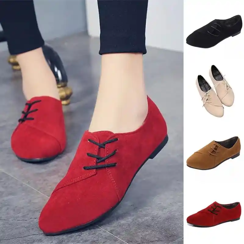 suede shoes womens flats