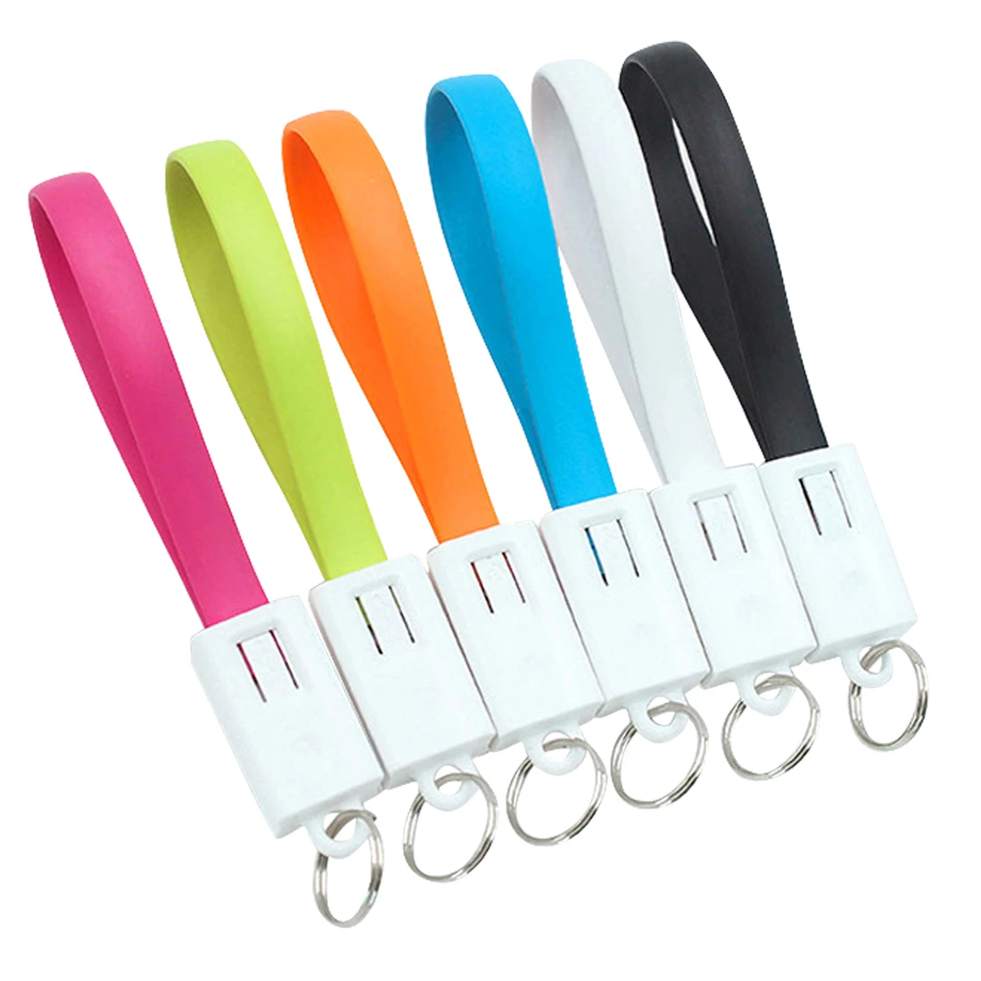 

Fast Charging Mobile Phone Charger Cable Key Chain USB Data cable Micro USB Type C For Samsung Galaxy Xiaomi