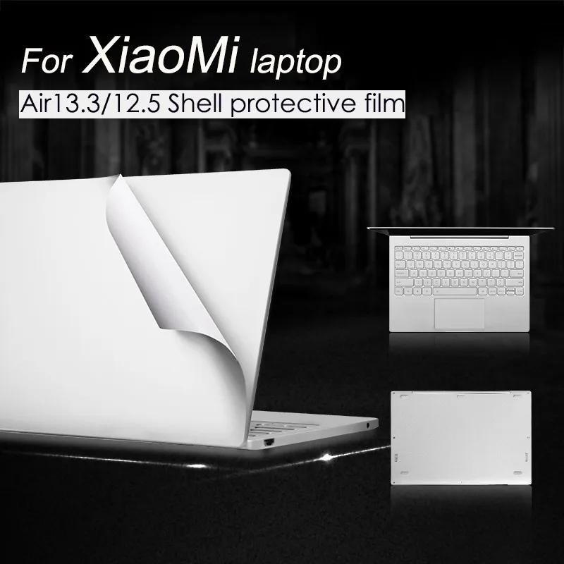 Наклейка для ноутбука Защитная пленка xiaomi Mi notebook Air 12 5 13 3 антицарапная Бесплатная