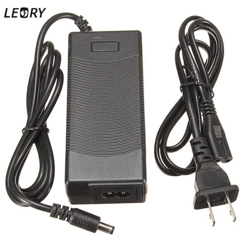 

LEORY Intelligent Lithium Li-ion Battery Charger LiPo for 6S 21.6V 22.2V 25.2V Li-ion Battery US Plug 2A Wall Socket ACDC