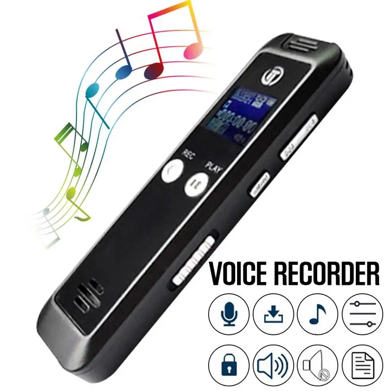 

16GB Recording Pen Remote HD Automatic Noise Reduction FM MP3 Recorder Audio Voice Recorder Dictaphone WAV MP3 FM Player