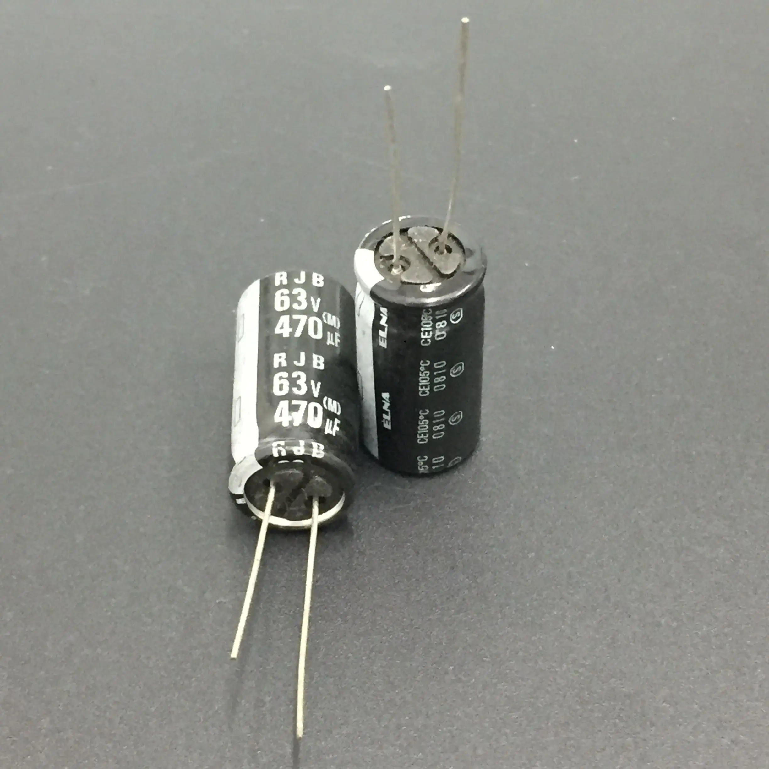5pcs 470uF 63V Japan ELNA RJB Series 12.5x25mm Low Impedance 63V470uF Audio capacitor | Электронные компоненты и