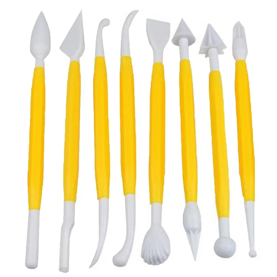 

DIY Fondant Cake Decorating Mold Flower Carve A must for the cake decorating. Modeling Tools Sculpture Pens Set