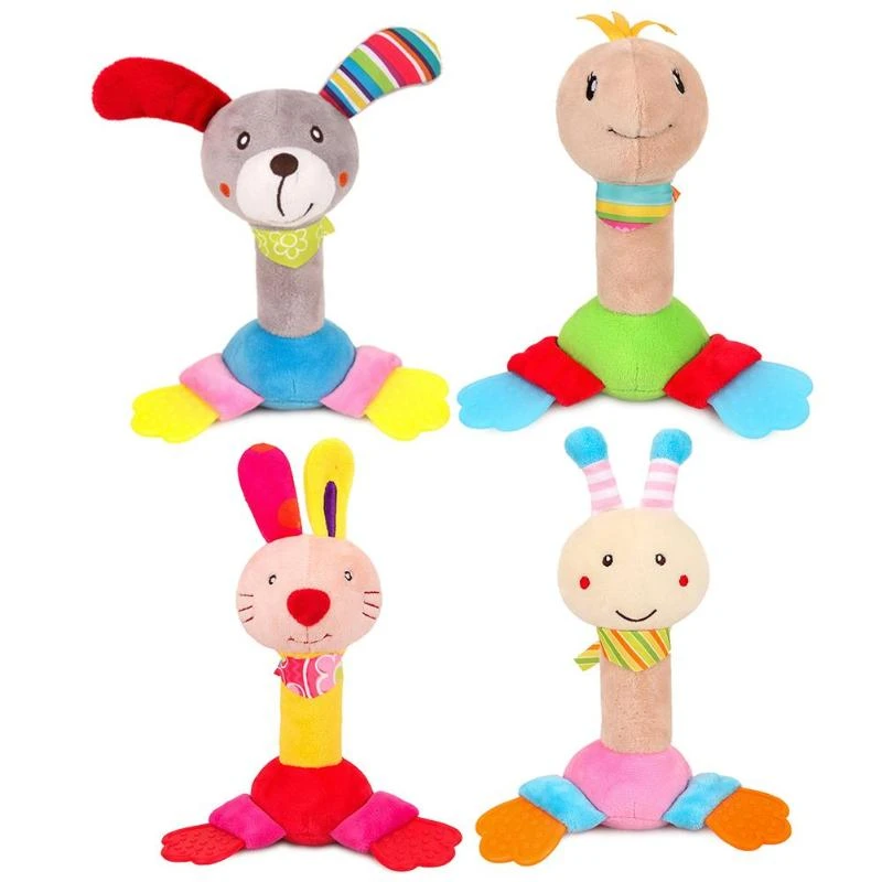 baby rattles and squeeze toys