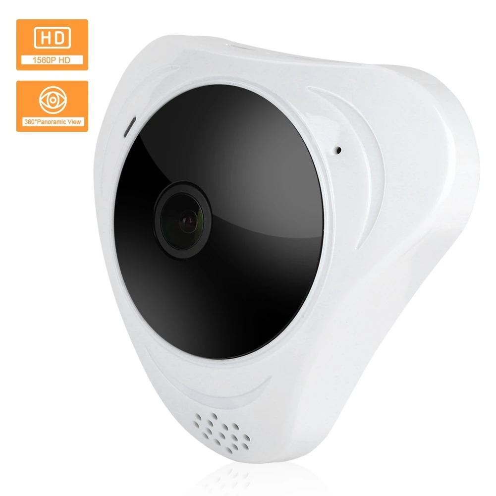 Панорамная камера видеонаблюдения ONVIF Wi Fi IP 360 градусов 1 3 МП беспроводная рыбий