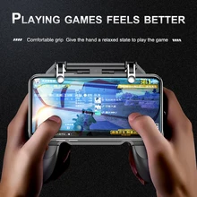 Мобильный игровой курок Кнопка огня Aim ключ и подставка для телефона L1R1 контроллер универсальный для Android IPad планшет PUBG игровая ручка