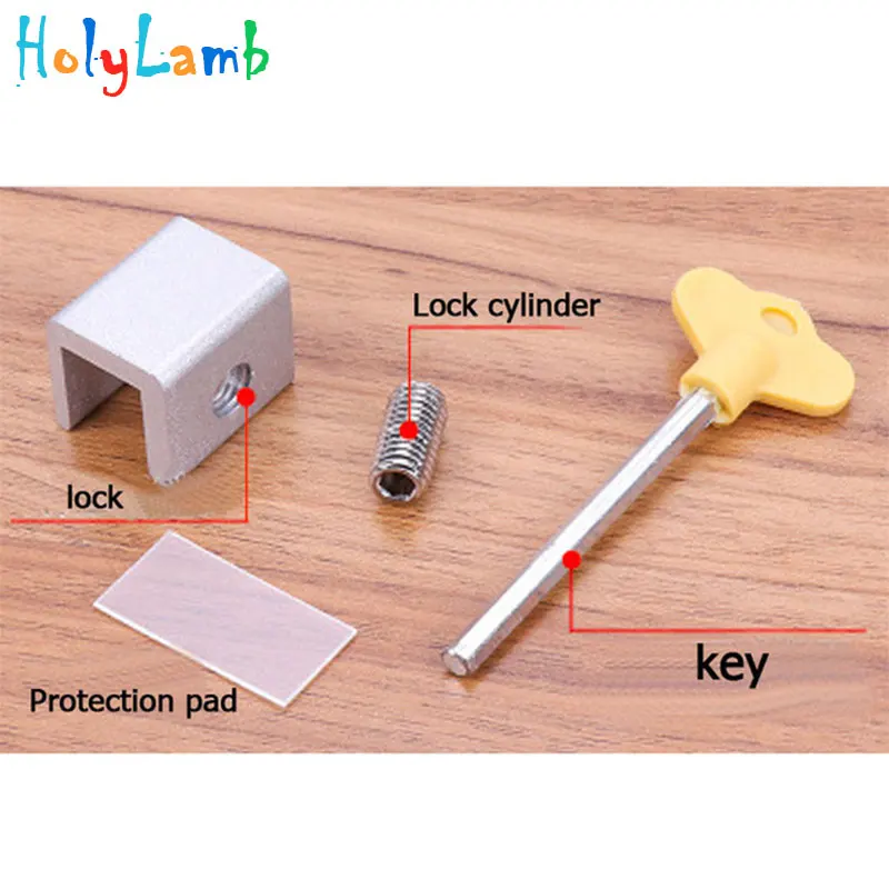Baby Safety Protecting Baby Safety Security Window Lock With Key Child Safety Lock Window Stopper Protection For Children