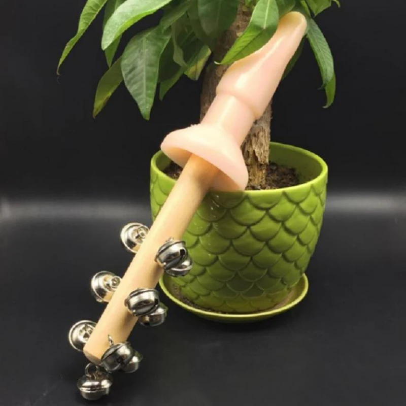 Sex Butt Plug Anal font b Dildo b font Vibrators Erotic Bell Tail Anal Plug Sex