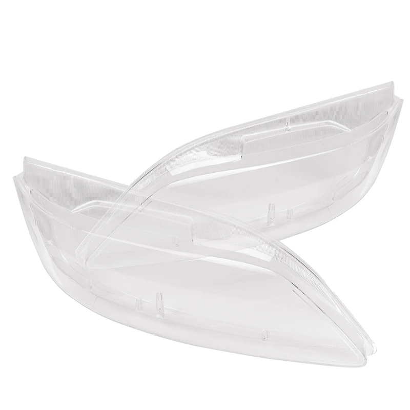 Beste Autoleader 1 Paar Voor Mazda 6 2003 2008 Auto Koplamp Koplamp Plastic Clear Shell Lamp Cover Vervanging Lens Cover 60 Cm X 6 Cm