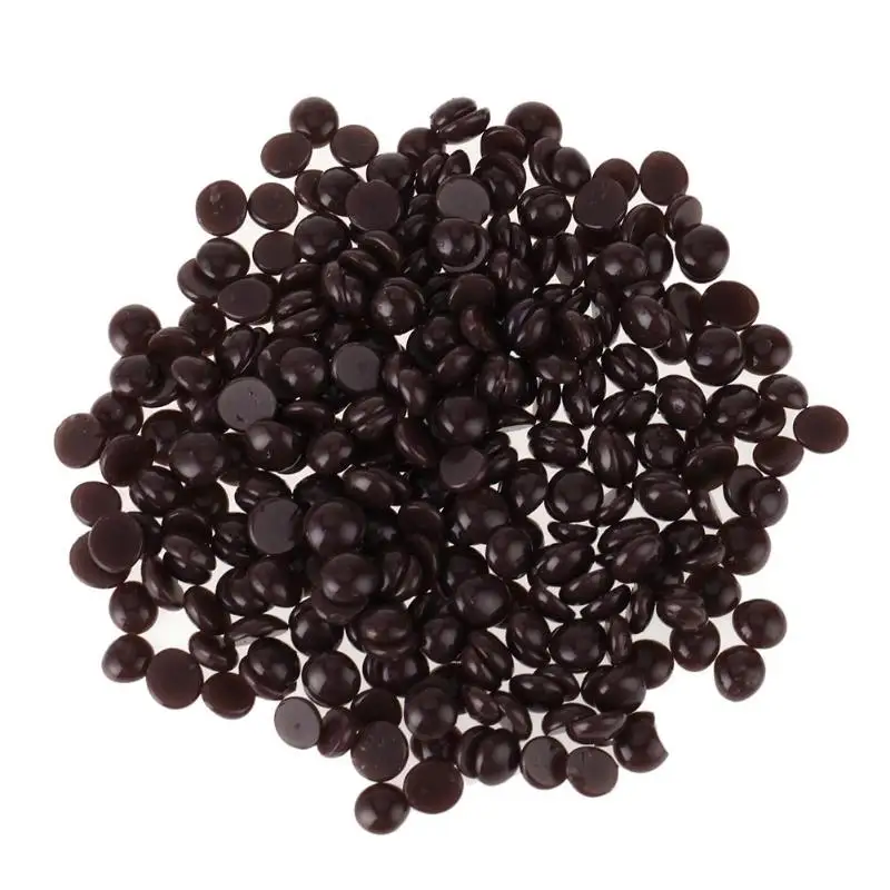 20g Braun Schokolade Enthaarung Film harte wachs bohnen Bikini Haar Entfernung Harte Wachs Bean cera depilatoria wachs streifen