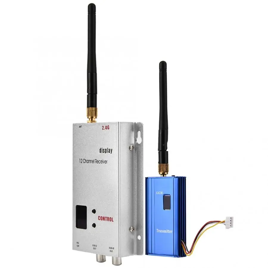 

Bluetooth Receiver Bluetooth Transmitter Audio Receiver 2.4G 1000MW Wireless Audio Video Transmitter CCTV Monitoring Receiver