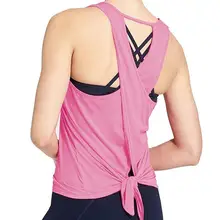 Сексуальные женские топы на бретелях Йога Женская Спортивная кофта без рукавов Беговая футболка спортивный жилет без рукавов Топ для тренировок Спортивная футболка