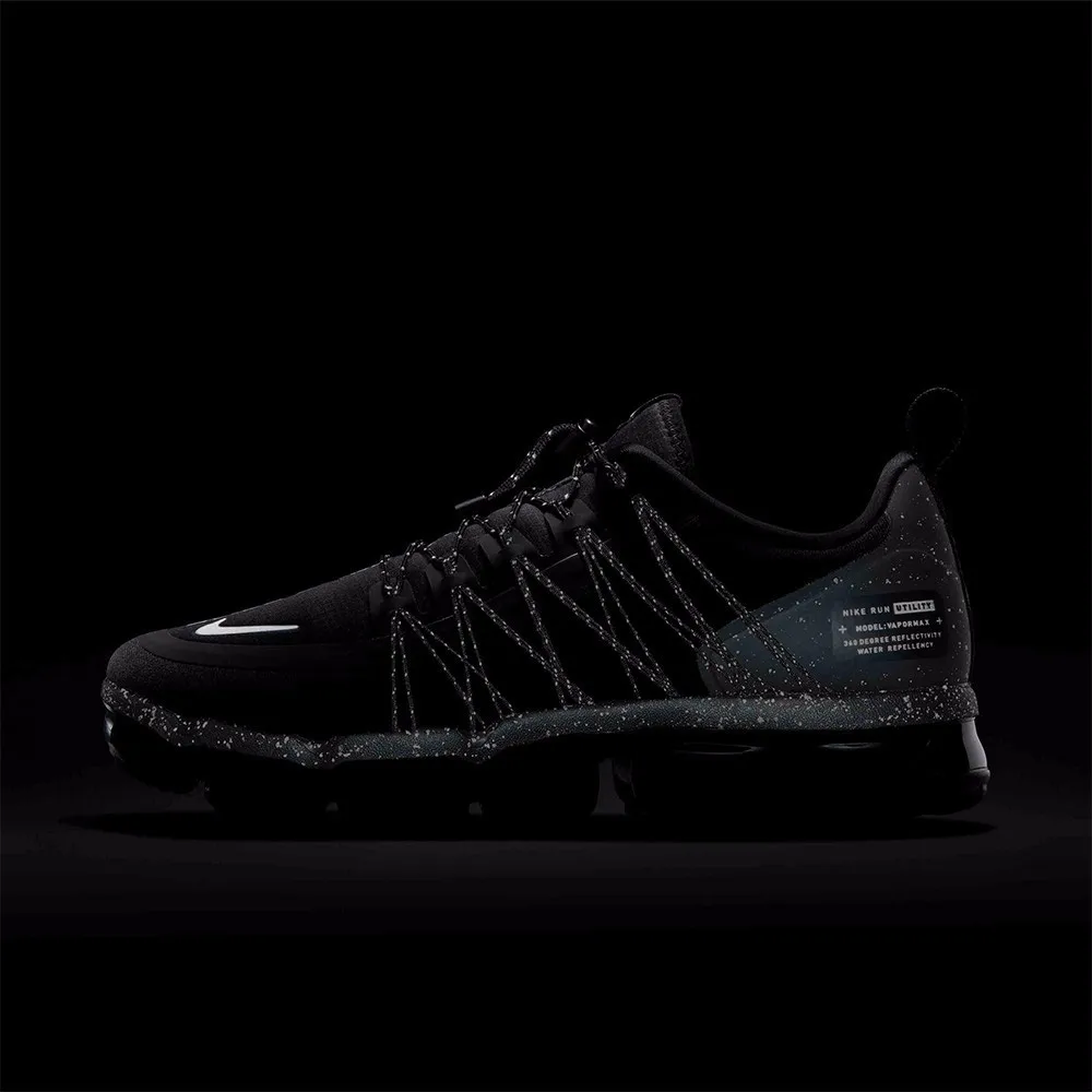 Nike Air Vapormax RUN UTILITY Official Men Running Shoes Utility Shock Absorption Comfortable Breathable Sneakers #AQ8810-003