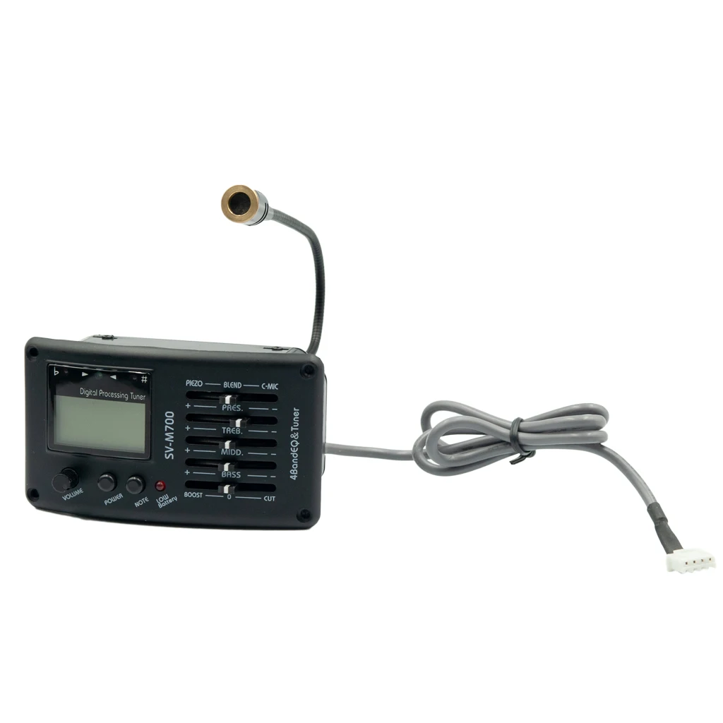 Гитары EQ SV M700 4 акустической гитары эквалайзер предусилитель для Запчасти &
