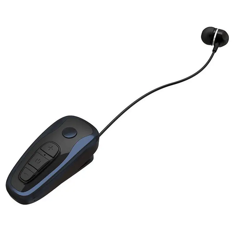 

Q7 Bluetooth 4.1 Wireless Motion Telescopic Vibration Voice Signal Bluetooth Headset Alert Wear Clip Earphone