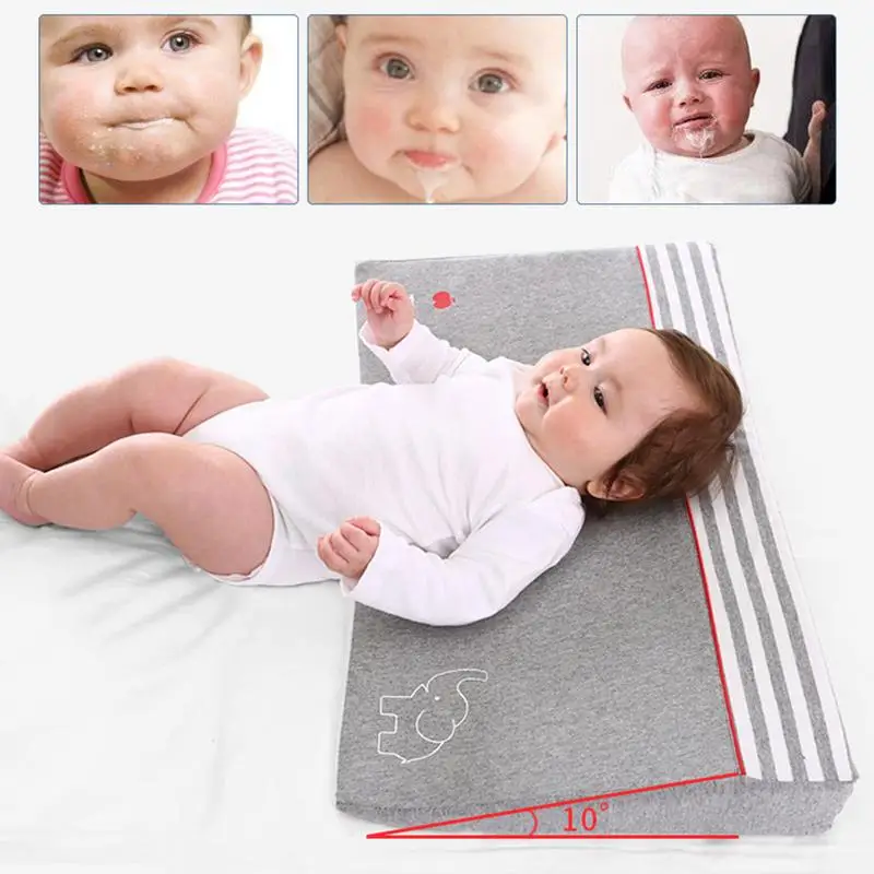 Oreiller Triangulaire Pour Bebes Coussin Compense Pour Allaitement Positionnement Du Sommeil Prevention Des Maux De Lait Aliexpress