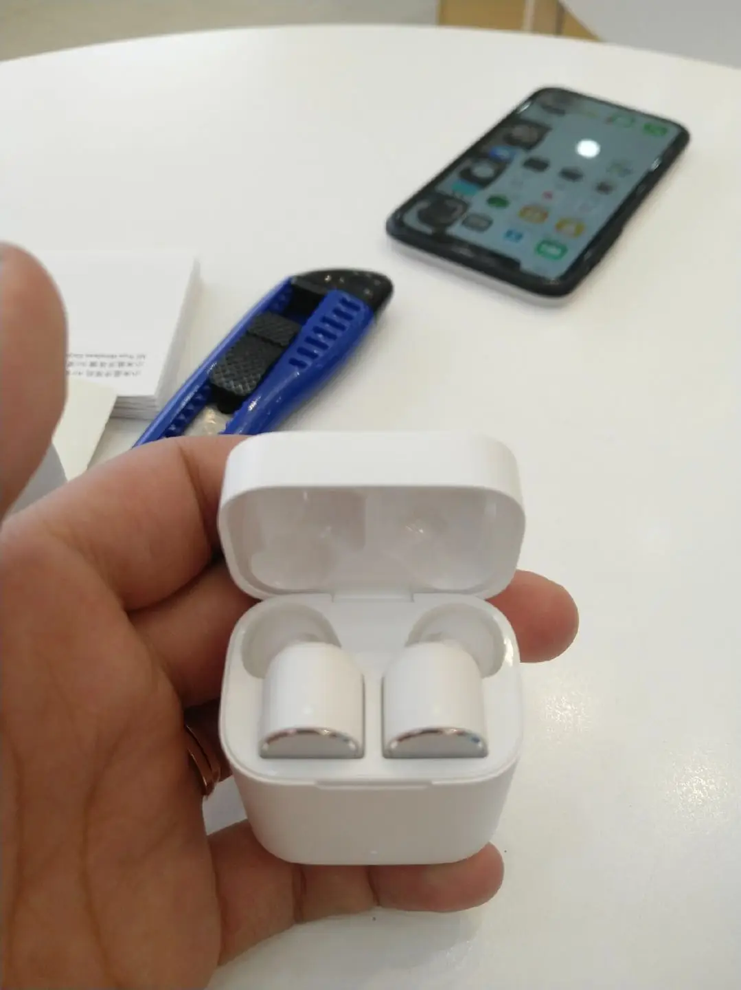 Bluetooth наушники Xiaomi Air TWS беспроводная гарнитура с микрофоном шумоподавление звук