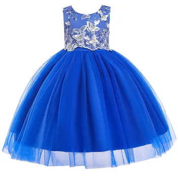 

D0054 New Fashion Children's Party Dress 2019 Girl Clothing Spring and Autumn, Summer es Princess