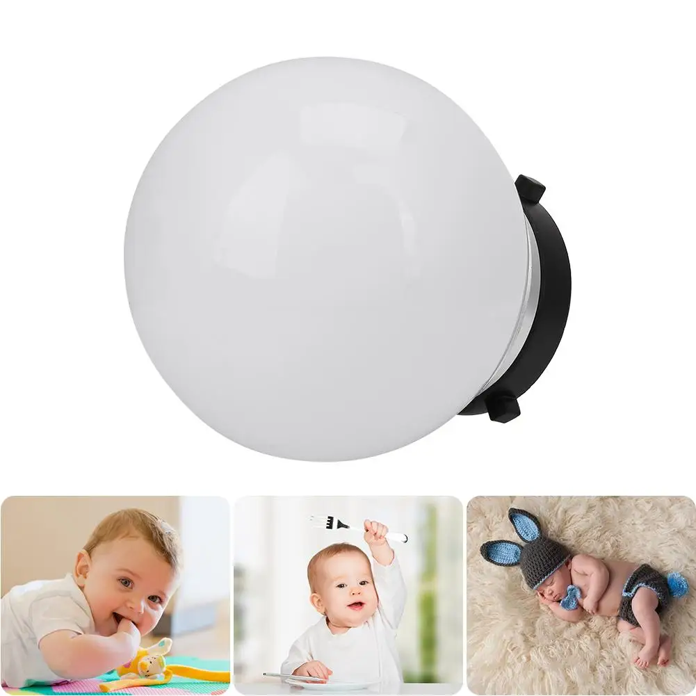 

New 15cm Universal Photography Diffuser Soft Ball Dome Softbox Studio Accessories for Baby Child taking pictures Soft Box