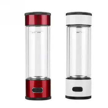 

2Pcs 260ML Hydrogen Water Generator Alkaline Maker Rechargeable Portable for pure H2 hydrogen-rich water bottle electrolysis