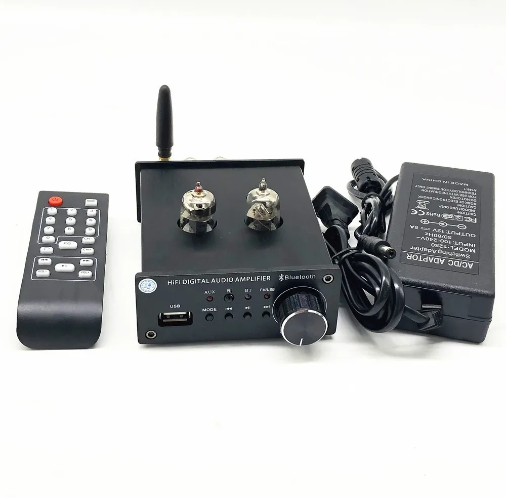 MS 10D MKII Bluetooth 4 0 6J1 или 6J2 ламповый Предварительный усилитель аудио usb формат музыки