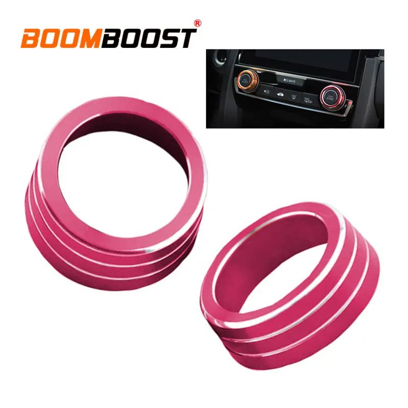 2pcs/set car styling Air Conditioning heat control Switch knob AC Knob
