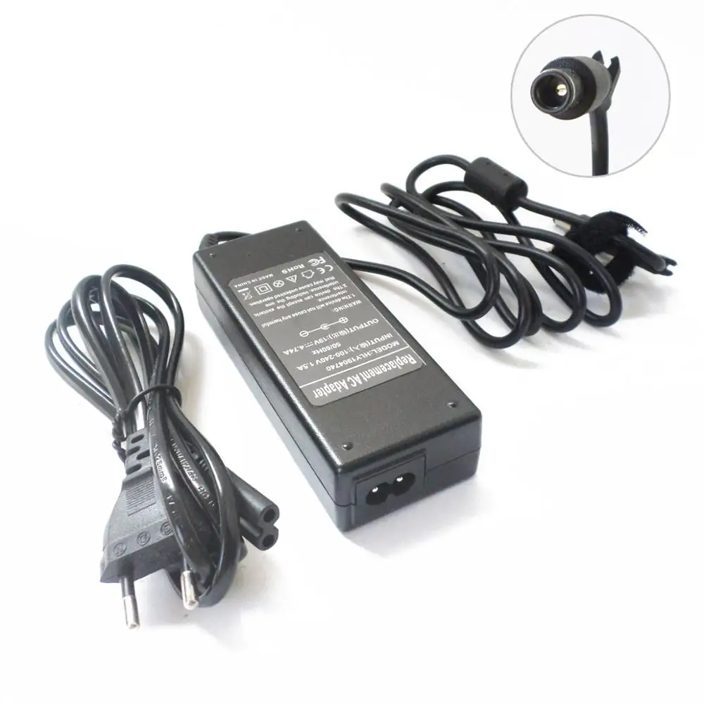 19V 4.74A 90W 7 4*5 0mm Smart Pin адаптер переменного тока зарядное устройство для HP ProBook 430 440 450