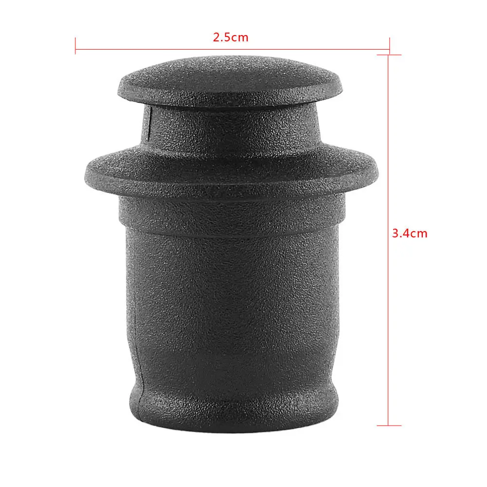 

Universal Black Cigarette Lighter Socket Cover Cap Fit For Us And Japanese Cars