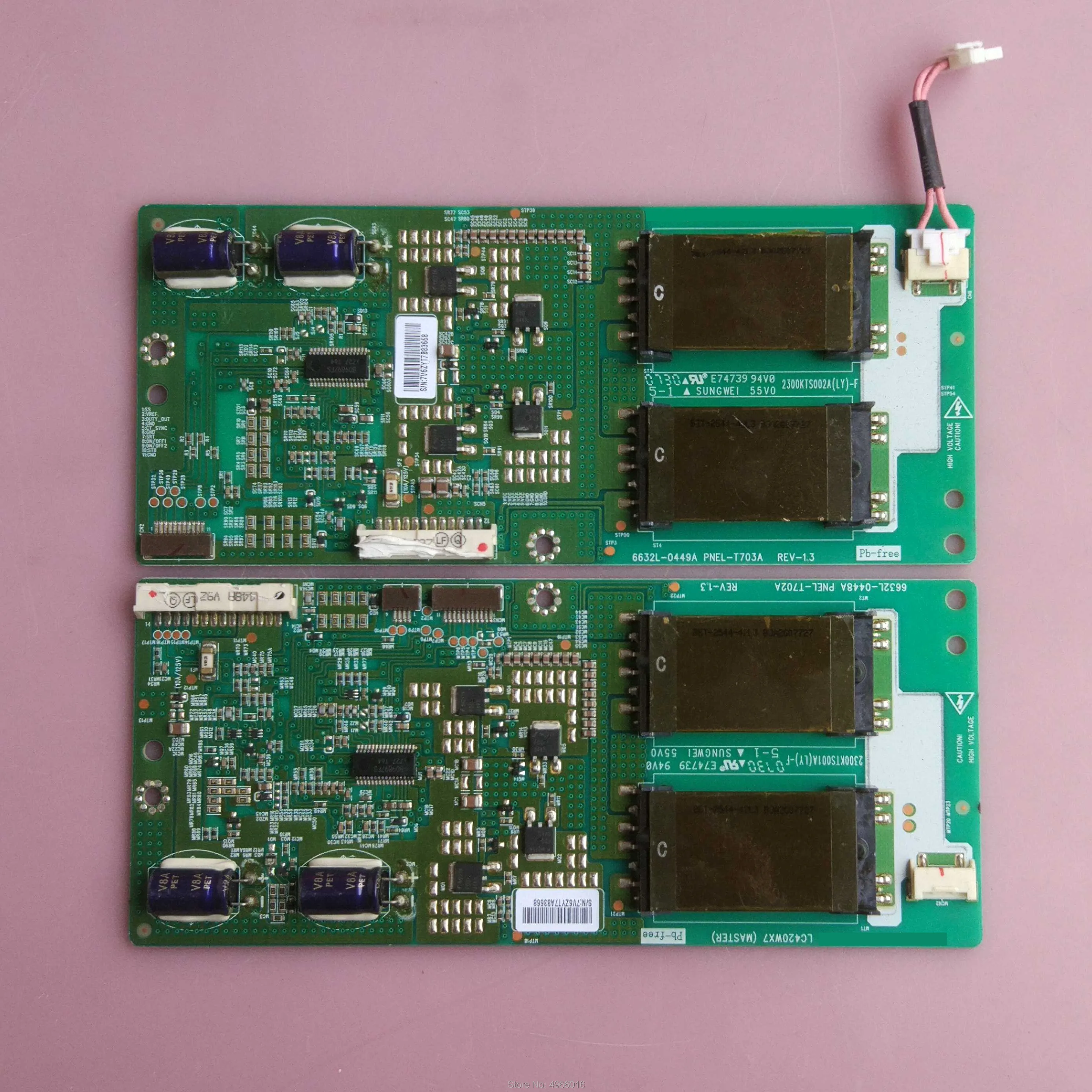 Original 42L16HR High Voltage Board 6632L-0448A 6632L-0449A LC420WX7 DJ Equipment Accessories | Электроника