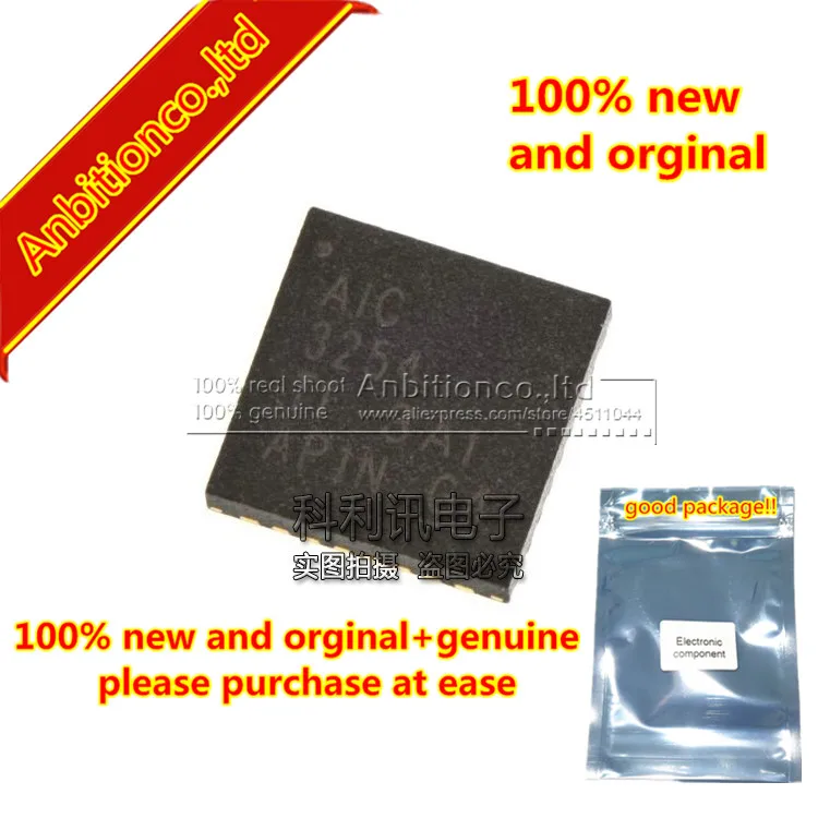 

2pcs 100% new and orginal TLV320AIC3254IRHBT Ultra Low Power Stereo Audio Codec QFN32 in stock