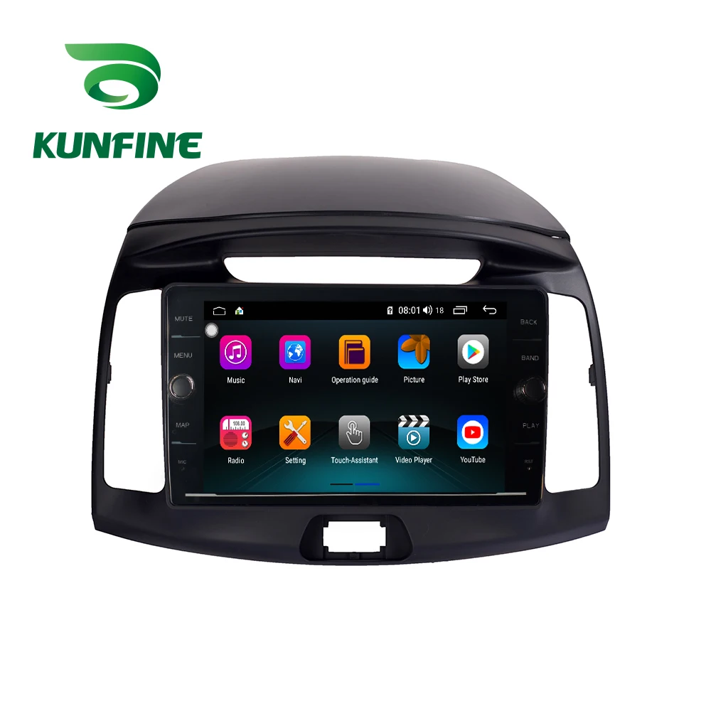 Perfect Octa Core 4GB RAM 64GB ROM Android 8.1 Car Navigation Player Deckless Car Stereo for Hyundai Elantra 2011 2012 2013 2014 2015 4