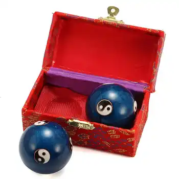 

Chinese Cloisonne Massage Ball Hand Wrist Exercise Stress Ball Slimming Relaxation Body Massager Health Care Tools