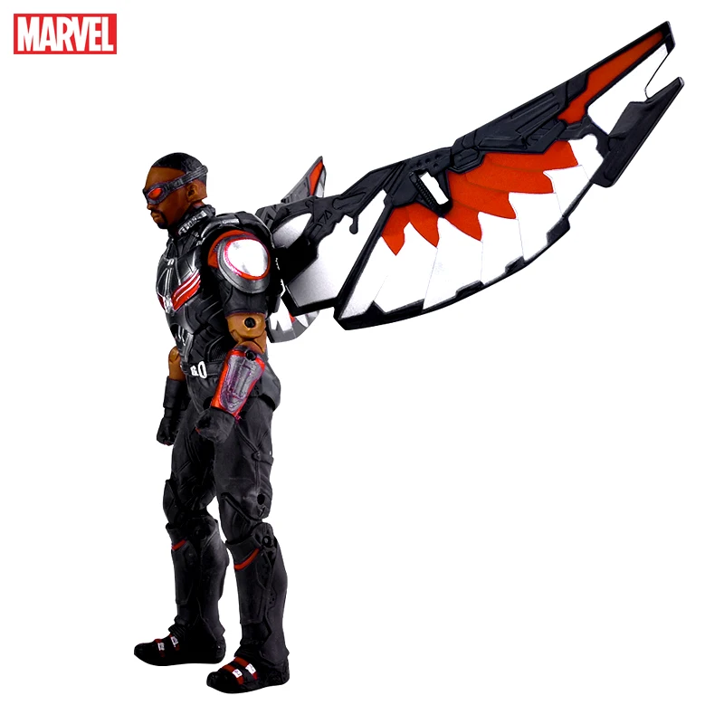 

Captain America Marvel Falcon Black Widow Model Super Hero Characters 7-inch Size Figure Collectible Birthday Gift
