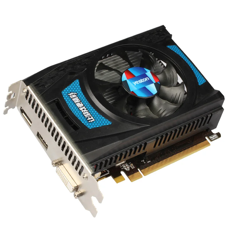 Yeston Radeon Rx550 2 ГБ Gddr5 Pci Express 3,0 Directx12 игровая видеокарта внешняя видеокарта для рабочего стола