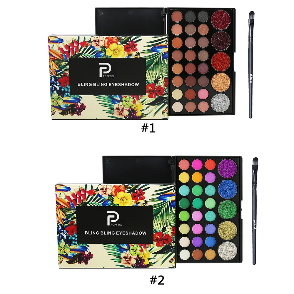 

29 Color Eye Shadow Palette Glitter Waterproof Long-lasting Make Up Pressed Professional Makeup Matte Eyeshadow Pallete
