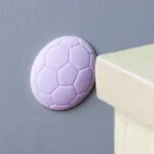 Беззвучная самоклеящаяся антикрашенная угловая Защитная ручка для дверного замка, липкая защитная накладка для ящика, Защитная Наклейка на стену