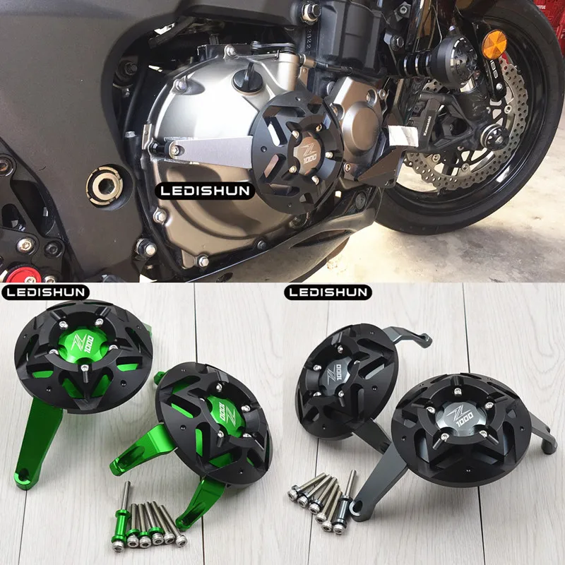 solsikke frynser arm for kawasaki Z1000 Z1000SX 2010 2019 Motorcycle Accessories guard from  Engine Protective Cover Fairing Guard Sliders Crash Pad|Covers & Ornamental  Mouldings| - AliExpress