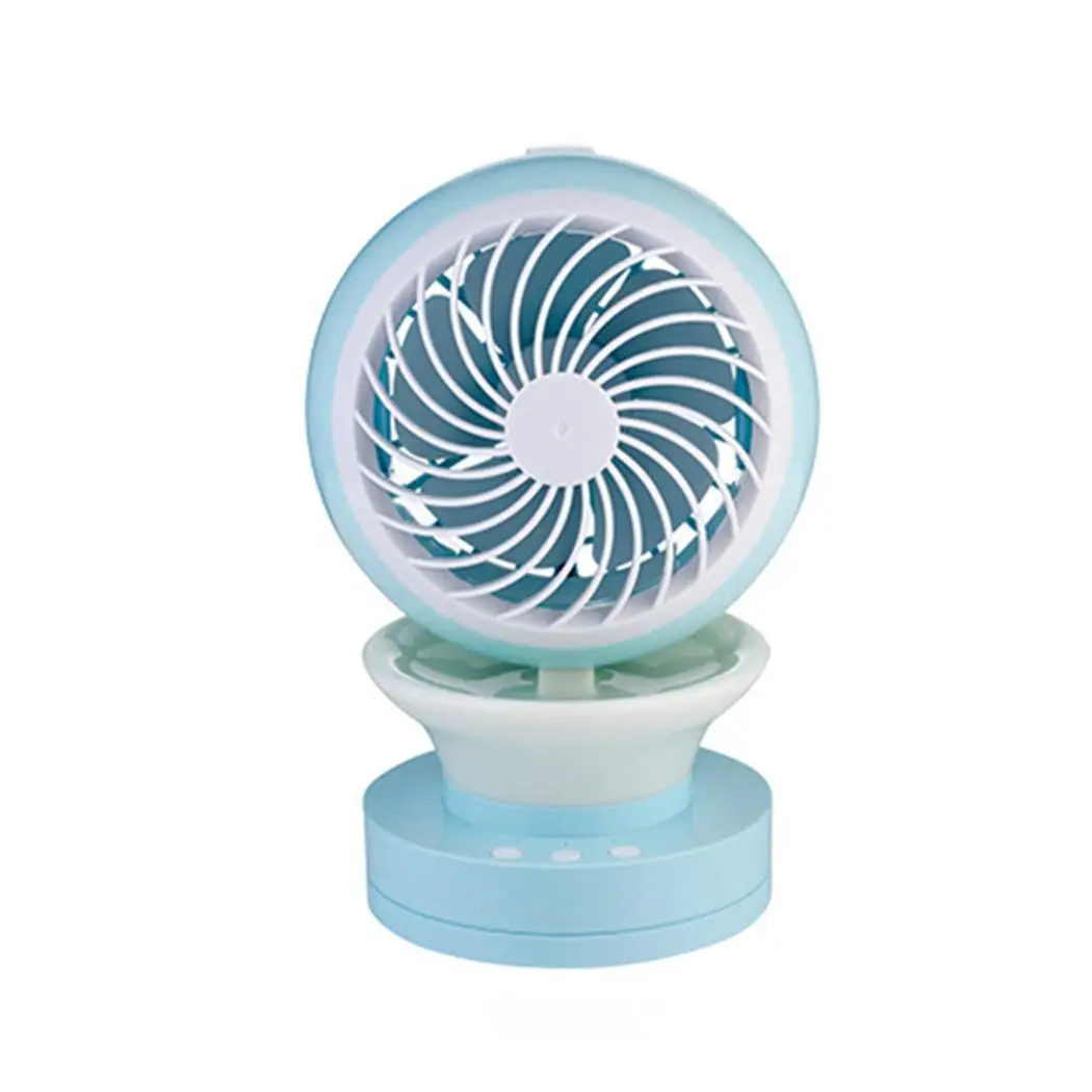 

Fan Cooling Humidifier USB Portable Mini Charging Portable Spray Battery Fan Misting LED Light Hand Fan